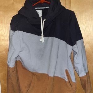 Tricolored Hoodie - used/good condition
